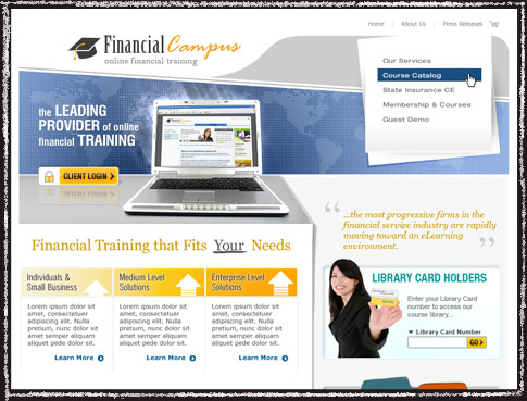 FinancialCampus homepage