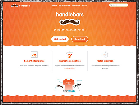 Handlebars homepage