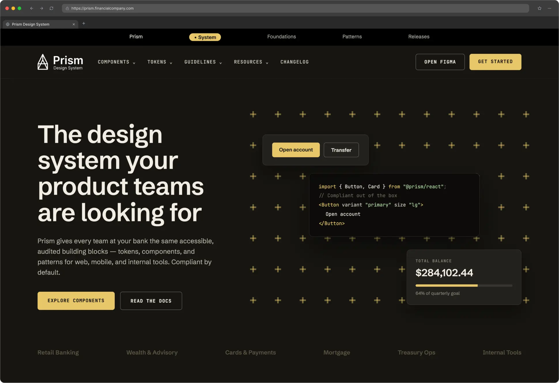 Prism's homepage